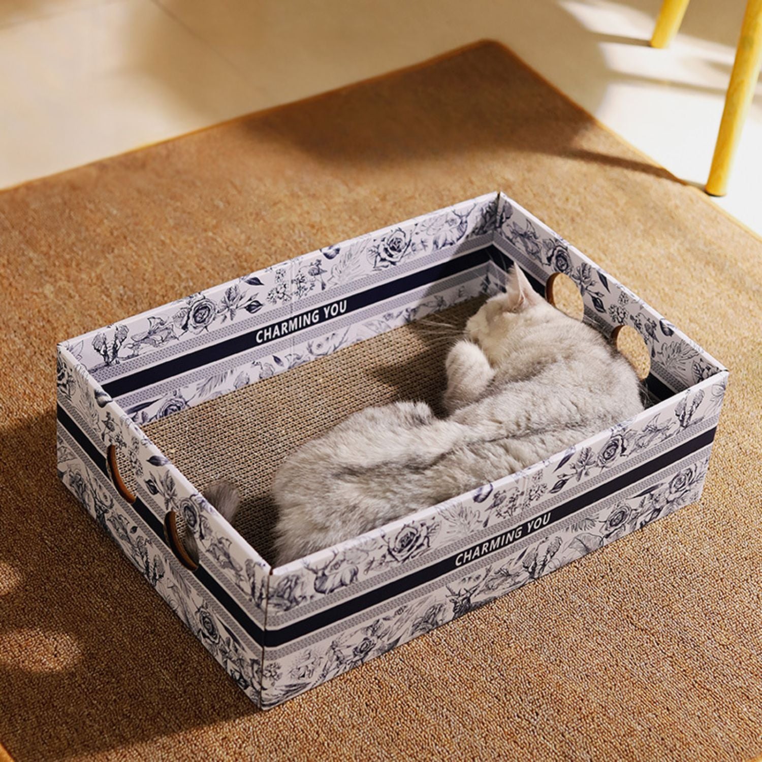 Kattenkrabpaal hondenbed en krabpaal stevig en comfortabel